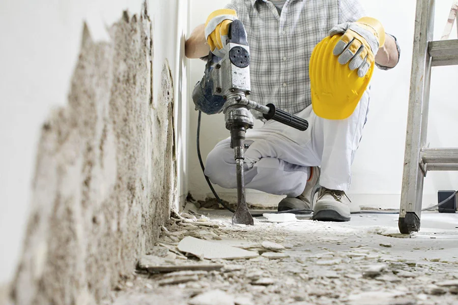 Concrete Slab Foundation Repair in Nederland, TX