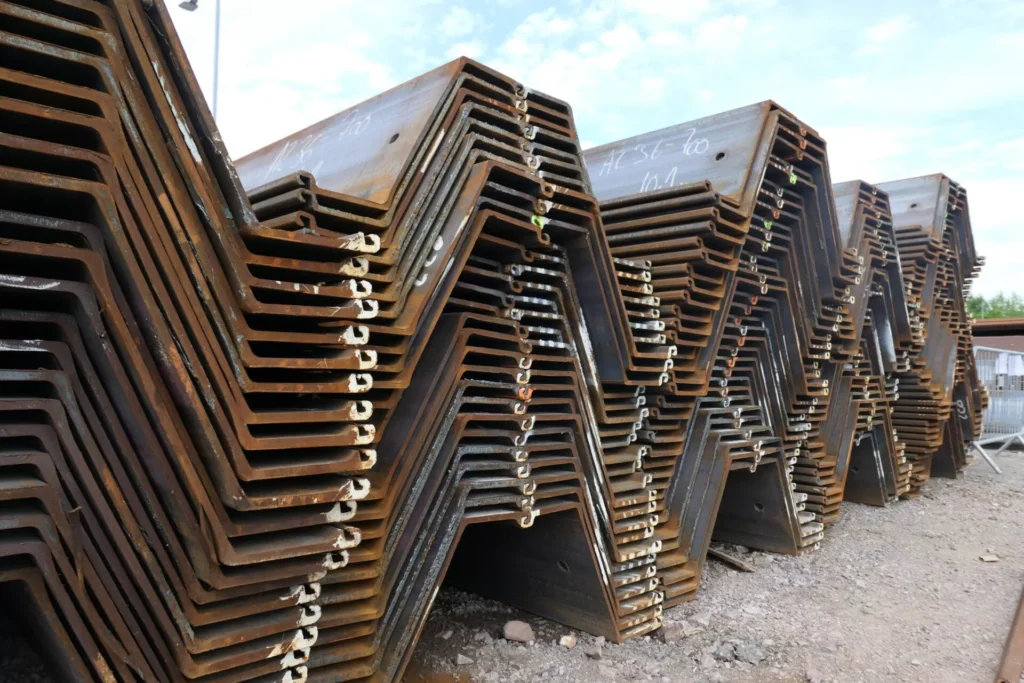 Pressed Steel Pilings in Nederland, TX