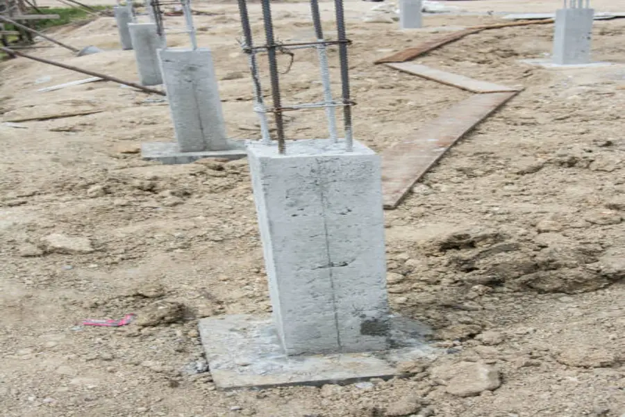 Slab Pier Installation in Nederland, TX